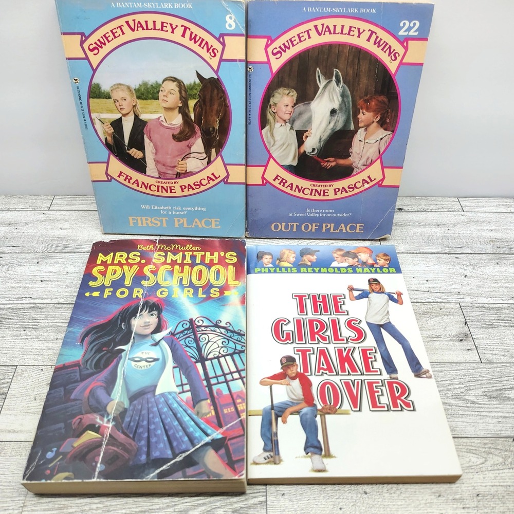 Sweet Valley Twins โข Spy School โข Girl Power Reads โข 90s YA Book Lotโ